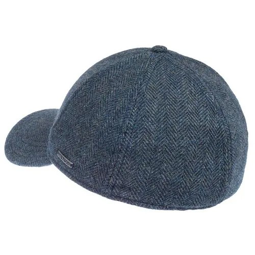 Бейсболка STETSON арт. 7720502 WOOLRICH (синий / серый), размер 63