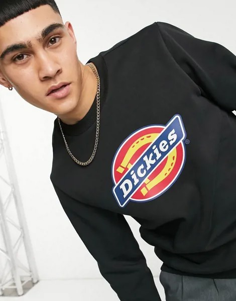 Черный свитшот с логотипом Dickies-Черный цвет