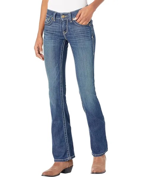 Джинсы Ariat R.E.A.L. Mid-Rise Corinne Bootcut, цвет Pacific