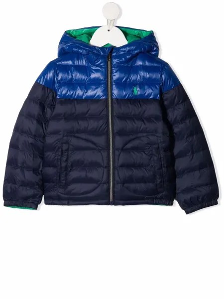 Ralph Lauren Kids двусторонний пуховик