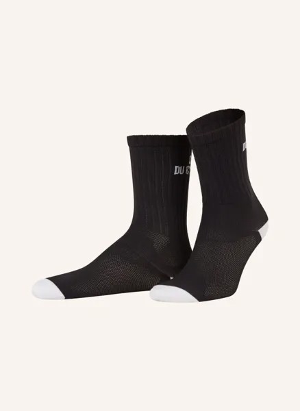 Велосипедные носки solid Café Du Cycliste, черный