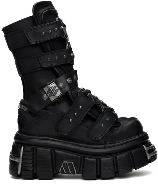 Черные геймерские ботинки New Rock Edition Vetements, цвет Black