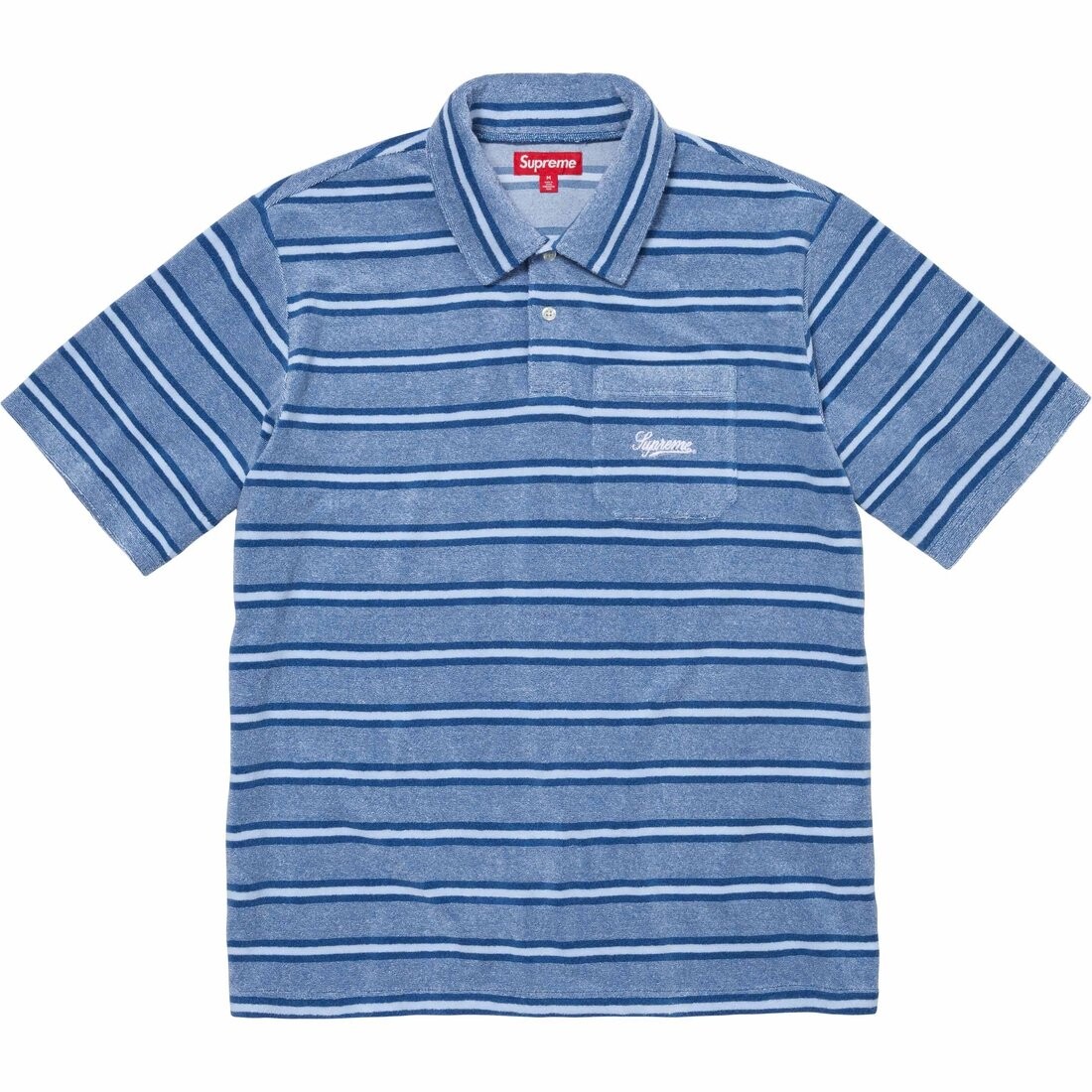 SS24 Рубашка поло унисекс Supreme, красный