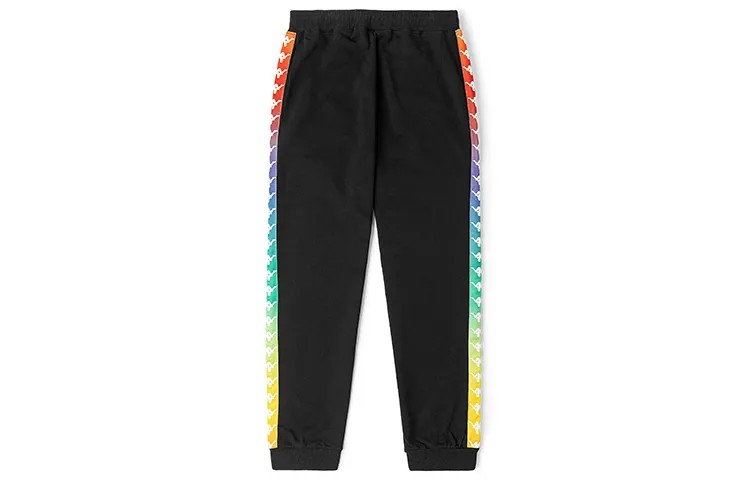 Kappa Женские трикотажные спортивные штаны, цвет Black