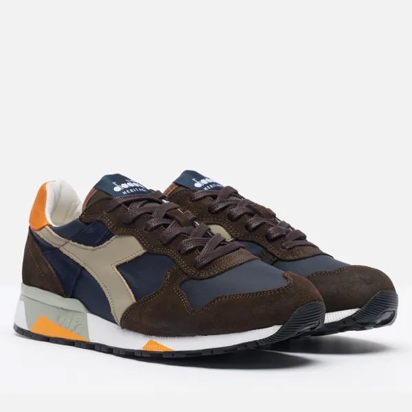 Мужские кроссовки Diadora Heritage Trident 90 Ristop коричневый, размер 41 EU