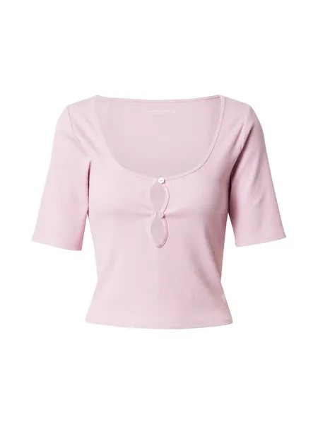 Рубашка Abercrombie & Fitch, розовый