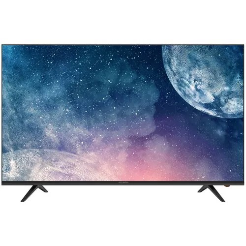 4K (UHD) телевизор Hyundai 55'' H-LED55FU7004 Smart Салют черный