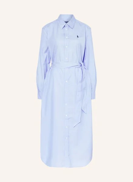 Платье-Рубашка Polo Ralph Lauren, голубой