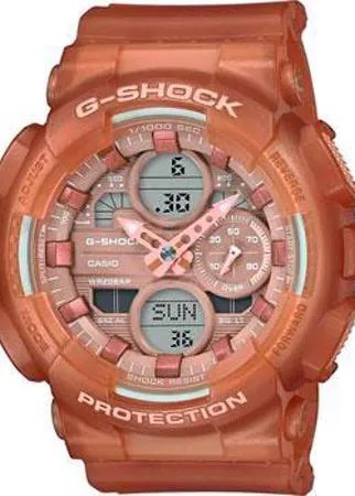 Японские наручные  женские часы Casio GMA-S140NC-5A2ER. Коллекция G-Shock