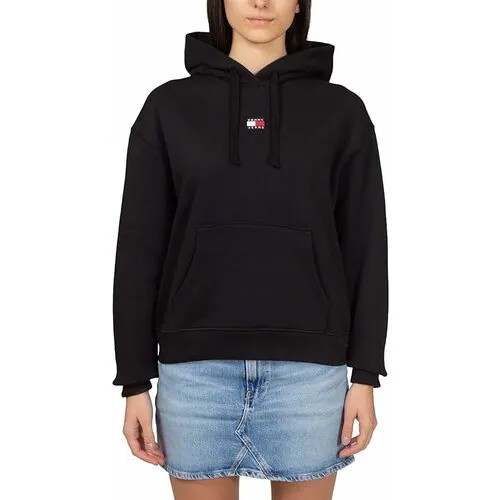 Худи Tommy Jeans, размер L, , черный