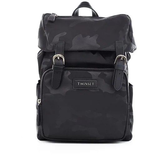 Рюкзак с наружными карманами на молнии TWINSET