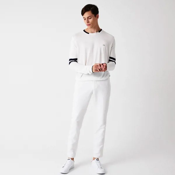 Мужские брюки Lacoste Slim Fit из смеси хлопка и льна