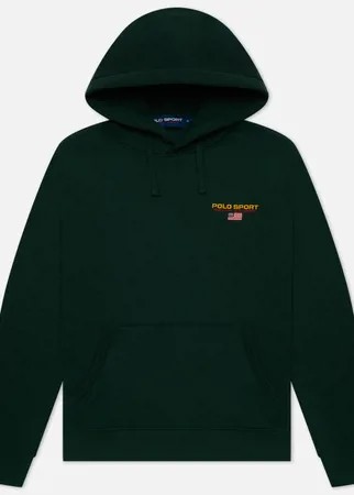Мужская толстовка Polo Ralph Lauren Polo Sport Hoodie Neon Fleece, цвет зелёный, размер XXXL