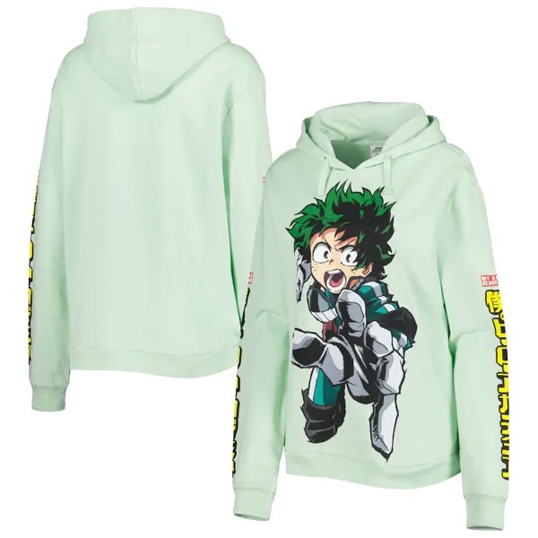 Пуловер с капюшоном BIOWORLD My Hero Academia, зеленый