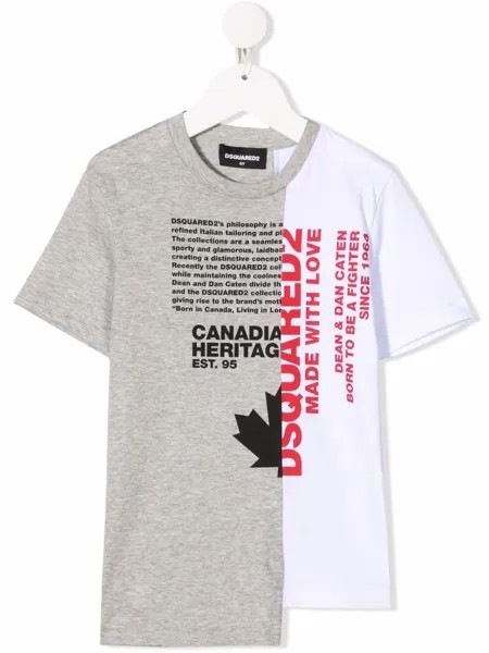Dsquared2 Kids футболка с логотипом