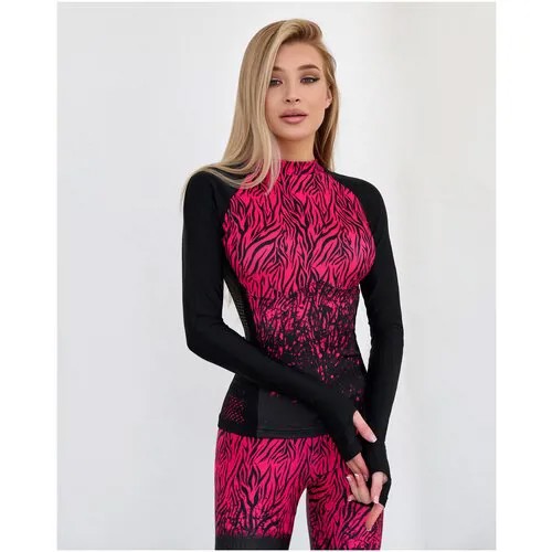 Рашгард Bona Fide: Rashguard Move Up Long Tiger Lily 