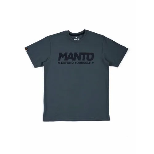 Футболка Manto, размер 48, хаки