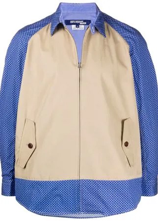 Junya Watanabe MAN куртка-рубашка с рукавами реглан