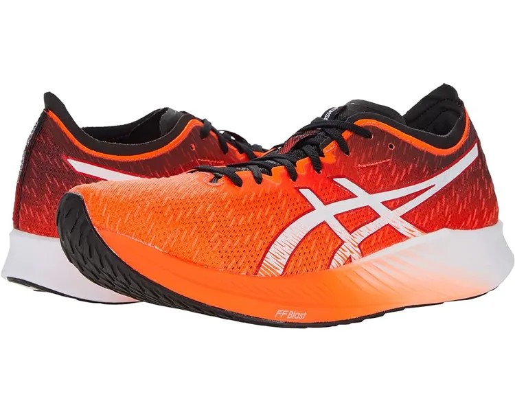 Кроссовки ASICS Magic Speed, цвет Sunrise Red/White