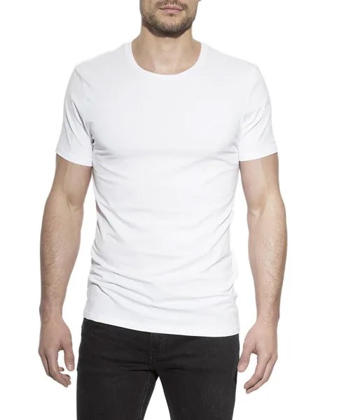 Мужская футболка из органического хлопка с короткими рукавами Bread & Boxers, белый