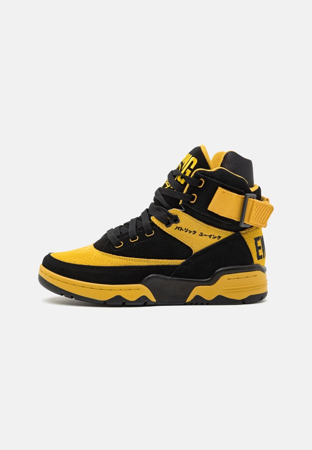 Высокие кеды  Patrick Ewing, цвет black/mustard