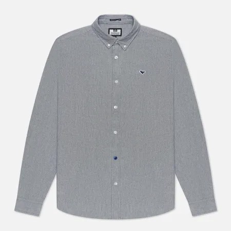 Мужская рубашка Weekend Offender Pallomari Cotton Oxford, цвет серый, размер XXL