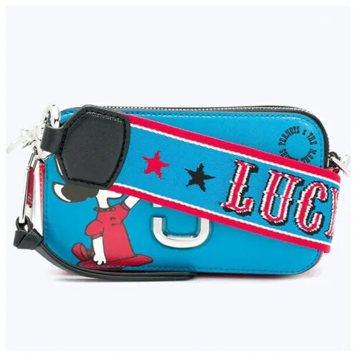 Сумка Peanuts x Marc Jacobs The Snapshot Blue