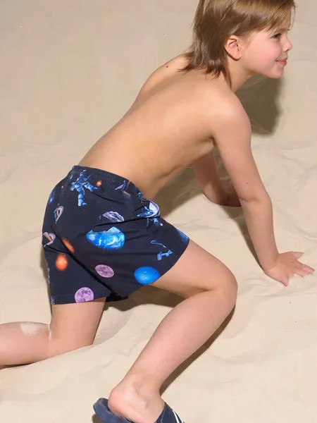 Плавательные шорты укороченные для мальчика