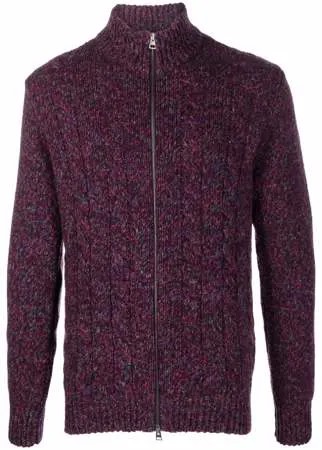 ETRO фактурный кардиган на молнии