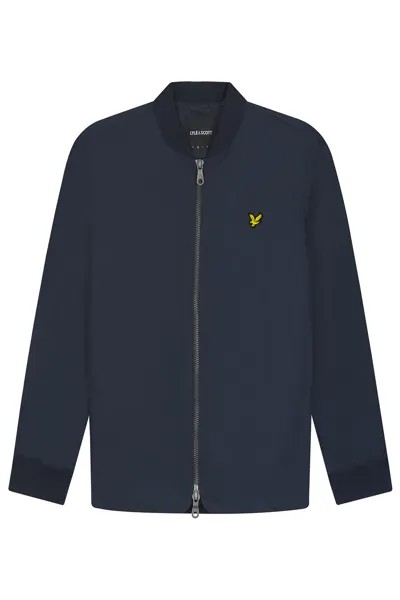 Куртка Lyle & Scott Bomberjacke, темно синий