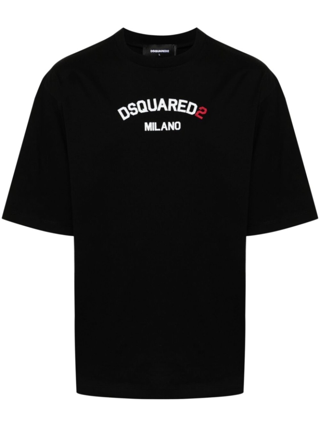 Dsquared2 футболка с логотипом, черный