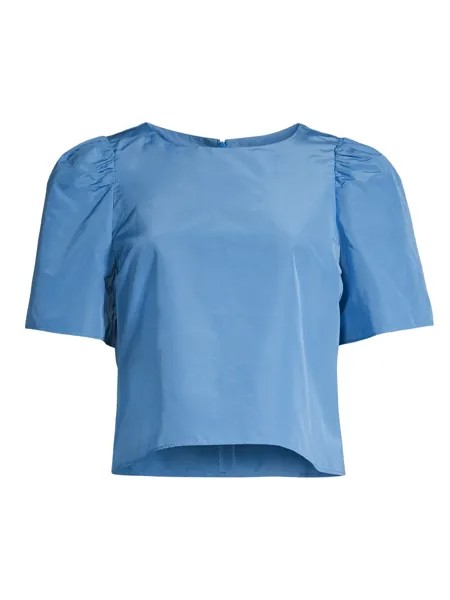 Укороченная рубашка Fufy Weekend Max Mara, синий