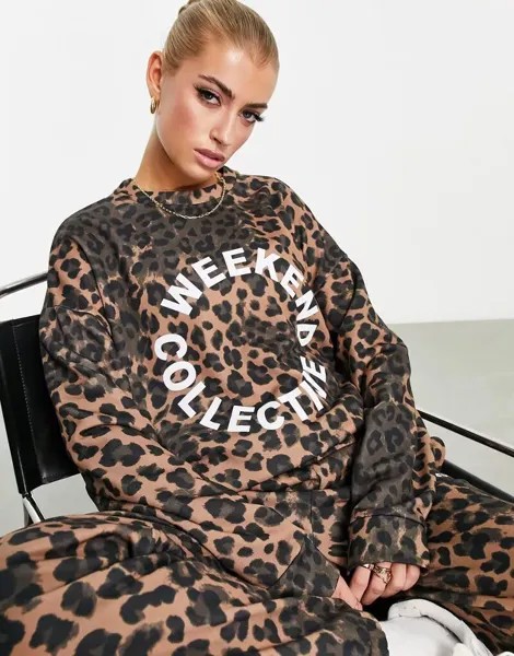 Толстовки с животным принтом ASOS Weekend Collective