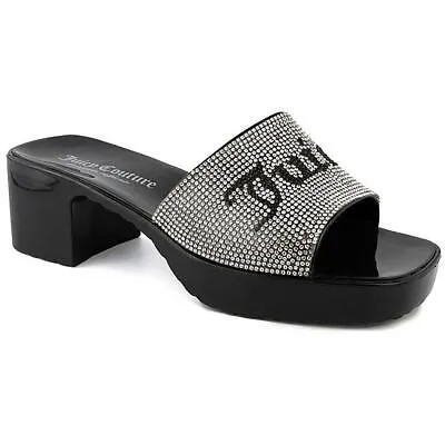 Juicy Couture Womens Harmona Slip On Dressy Туфли на каблуке с логотипом BHFO 9257