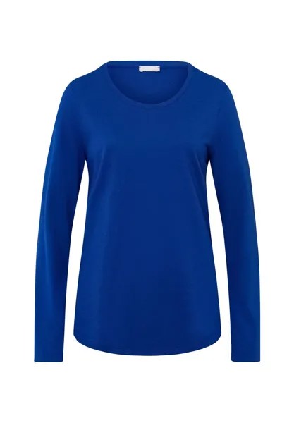 Лонгслив для сна и отдыха HANRO, цвет Deep Indigo Damen