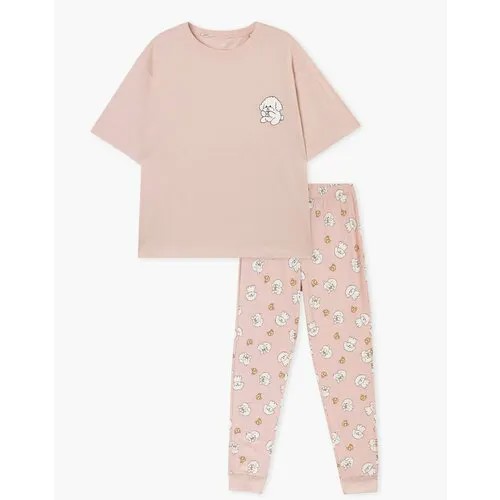 Пижама  Gloria Jeans, размер 14+/164, розовый