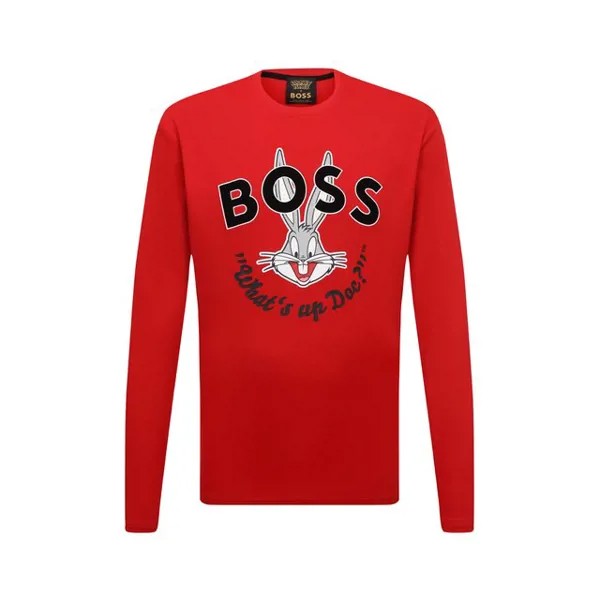 Хлопковый лонгслив Looney Tunes x Boss BOSS