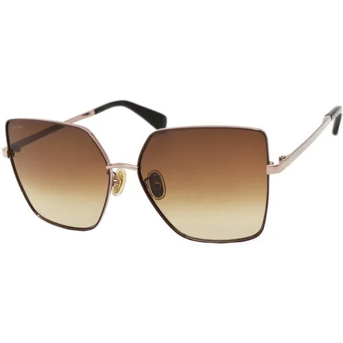 Солнцезащитные очки Max Mara MM0052-H/S, коричневый, серебряный