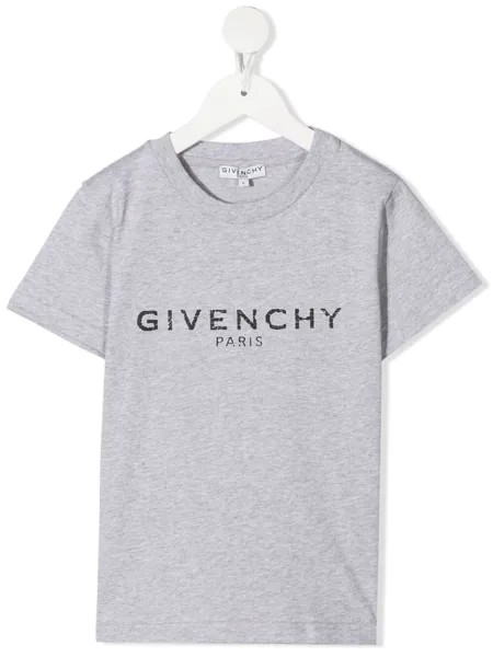 Givenchy Kids футболка с логотипом