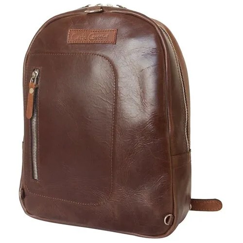 Рюкзак кожаный Carlo Gattini Selvatico Albera 3055-03 cognac/brown