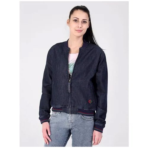 Куртка женская F5 16576, Blue denim Jersey, w.dark S