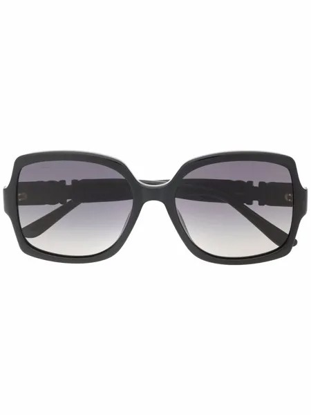 Jimmy Choo Eyewear солнцезащитные очки Sammi в массивной оправе