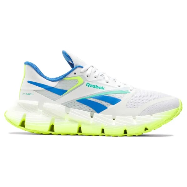 Кроссовки Reebok Floatzig 1, цвет Footwear White/Digital Lime/Kinetic Blue