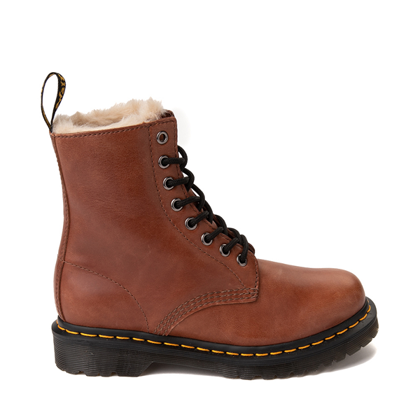 Dr. Martens Женские ботинки 1460 8-Eye Serena, цвет Saddle Tan