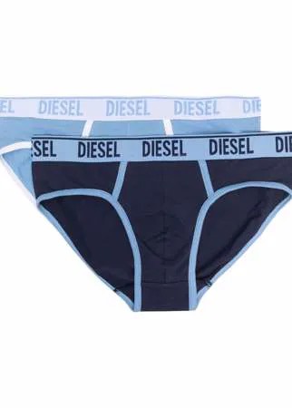 Diesel комплект трусов-брифов с логотипом