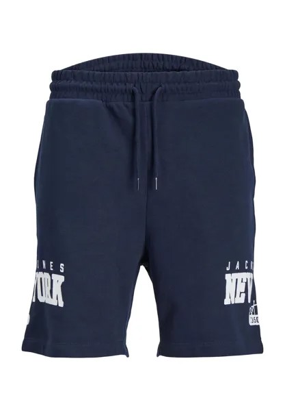 Брюки спортивные, эластичный пояс, сценарий, мужские Jack & Jones, цвет Navy Blaze