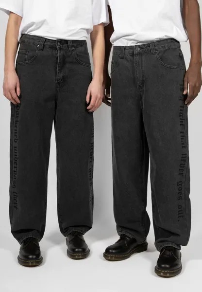 Джинсы свободного кроя CASPER PANT MERCY UNISEX Wasted Paris, цвет faded black