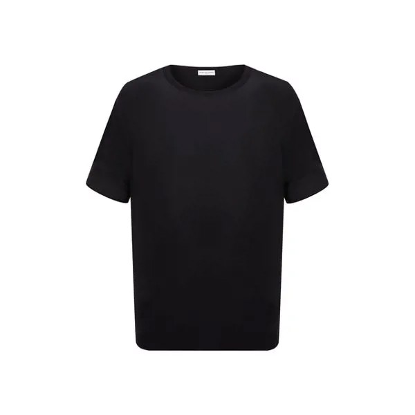 Футболка из хлопка и шелка Dries Van Noten