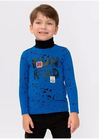 Водолазка Button Blue размер 116, синий