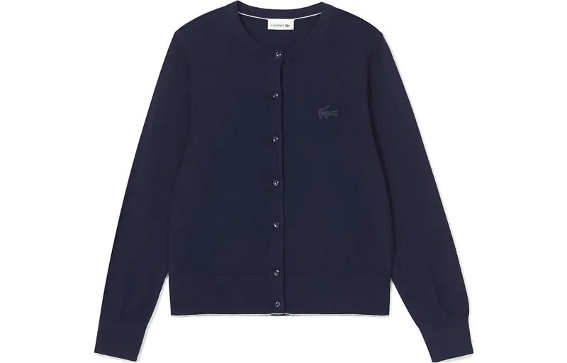 LACOSTE Женский свитер, цвет 166/ navy blue